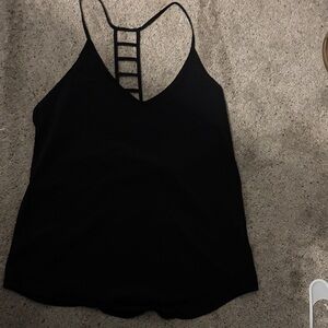 Lululemon Athletica Black Strappy Tank Top